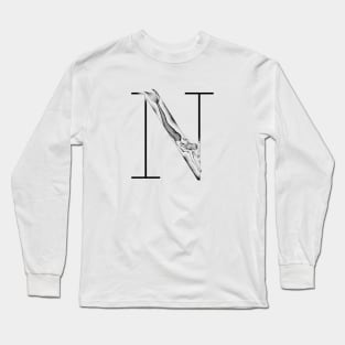 Mermaid Monogram N Long Sleeve T-Shirt